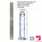 6.06in - 12in TPE Unisex Real Dildo Sex Toy Masturbator Vaginal Dilator