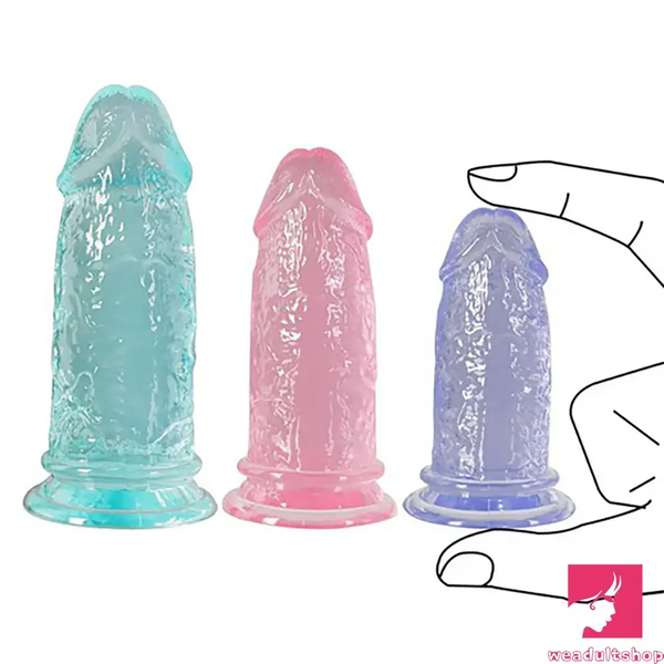 3.54in 4.33in 5.12in Beginner Small Dildo Sex Toy For Couple Orgasm (Random Color)