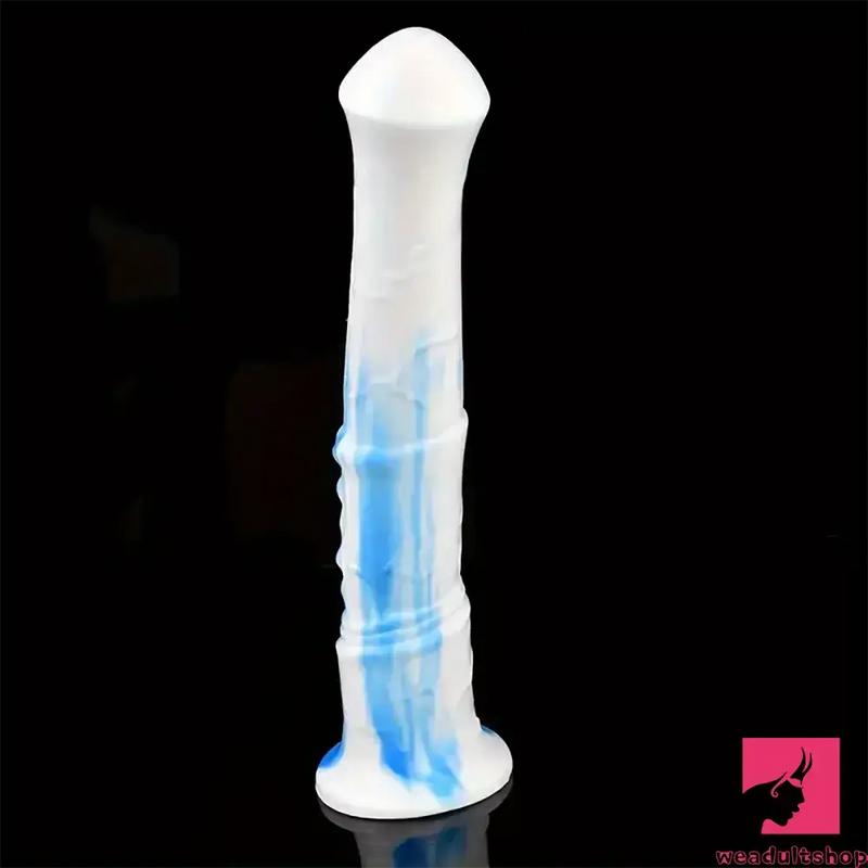 11.61in Big Silicone Cock Horse Luminous Animal Dildo BDSM Love Toy