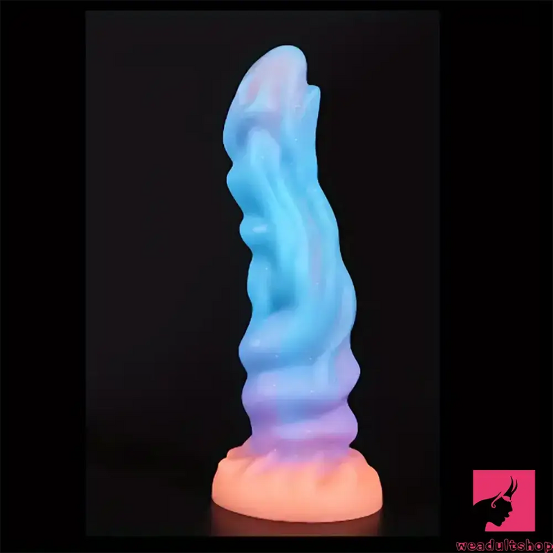 9.45in Silicone Soft Big Luminous Monster Dildo For Anus Stimulator