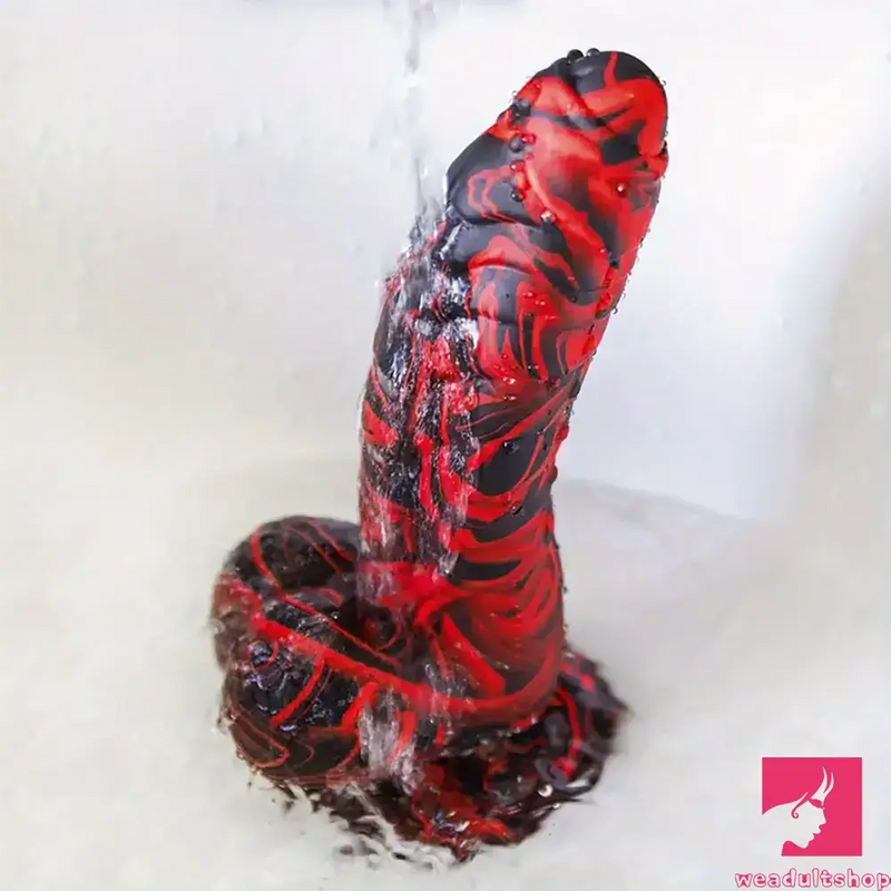 6.88in 8.66in Body Safe Silicone Soft Dinosaur Dildo For Couples