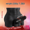 6.3in Silicone Real Soft Dildo With 7.38lb Ebony Male Sex Torso Dildo