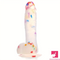 7.8in Realistic Confetti Silicone Soft Dildo For Anus Vaginal Orgasm