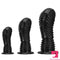6.1in 8.46in 10.43in Fantasy Black Large Dildo Butt Plug For Fisting Orgasm