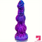 9.65in Real Silicone Soft Glowing Fantasy Dildo For Anal Expansion