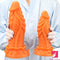 7.87in 10.43in 12.6in Fantasy Silicone Flexible Big No Eggs Dragon Dildo