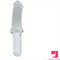 11.4in Realistic Clear Glass Crystal Dildo For Hands-Free Clit Play