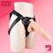 10.01in Silicone Soft Big Strap On Wearable Dildo For Gay Lesbian