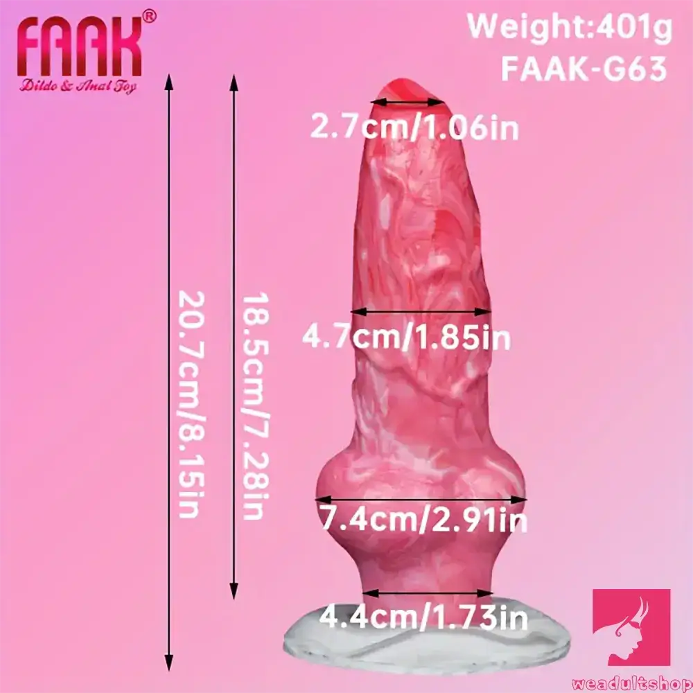 Multiple Models Monster Silicone Soft Animal Knot Dog Odd Dildos For Male