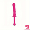 9.45in Unisex Soft Silicone Big Spiked Dildo With Handle For Love Toy