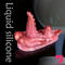 4.33in Small Octopus Tentacle Silicone Soft Dildo Penis Clit Expander