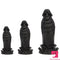 7.87in 10.43in 12.6in Fantasy Silicone Flexible Big No Eggs Dragon Dildo