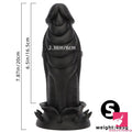 7.87in 10.43in 12.6in Fantasy Silicone Flexible Big No Eggs Dragon Dildo