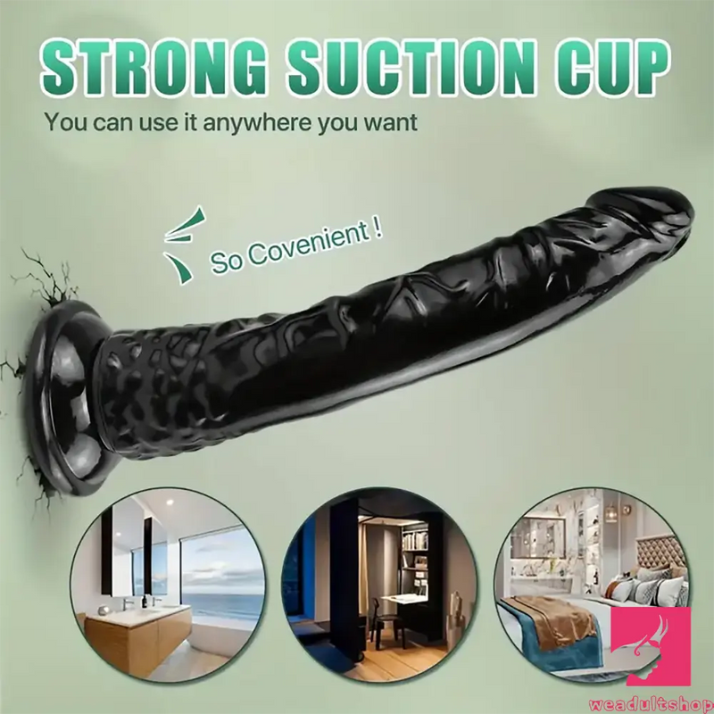 8.46in Realistic Big Black Lifelike Dildo For Men Ultimate Sex Pleasure