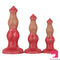 6.69in 7.48in 9.06in Silicone Fantasy Animal Dog Soft Cock Dildo