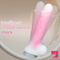9.25in Big Silicone Soft Lifelike Vibrating Heating Remote Real Male Dildo