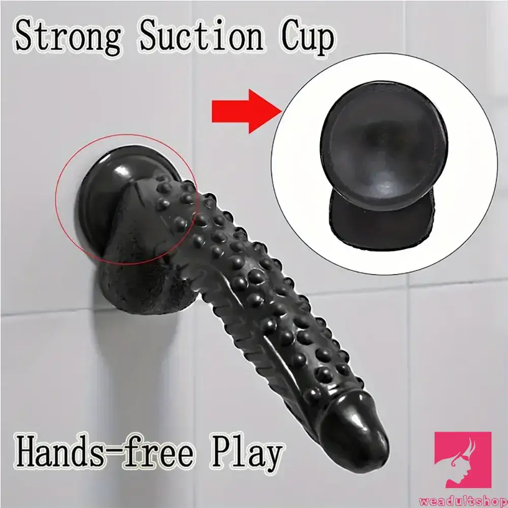 10.6in Spiked Big Fantasy Grainy Dildo For Vagina Anus Stimulation