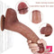 9.5in Superb Flesh-like Silicone Real Soft Feeling Big Dual Density Dildo