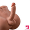 7.87in Premium Realistic Silicone Soft Dildo Sex Torso With Anus