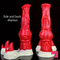 10.01in Big Animal Horse Cock Silicone Soft Cock Dildo For Clit Dilator
