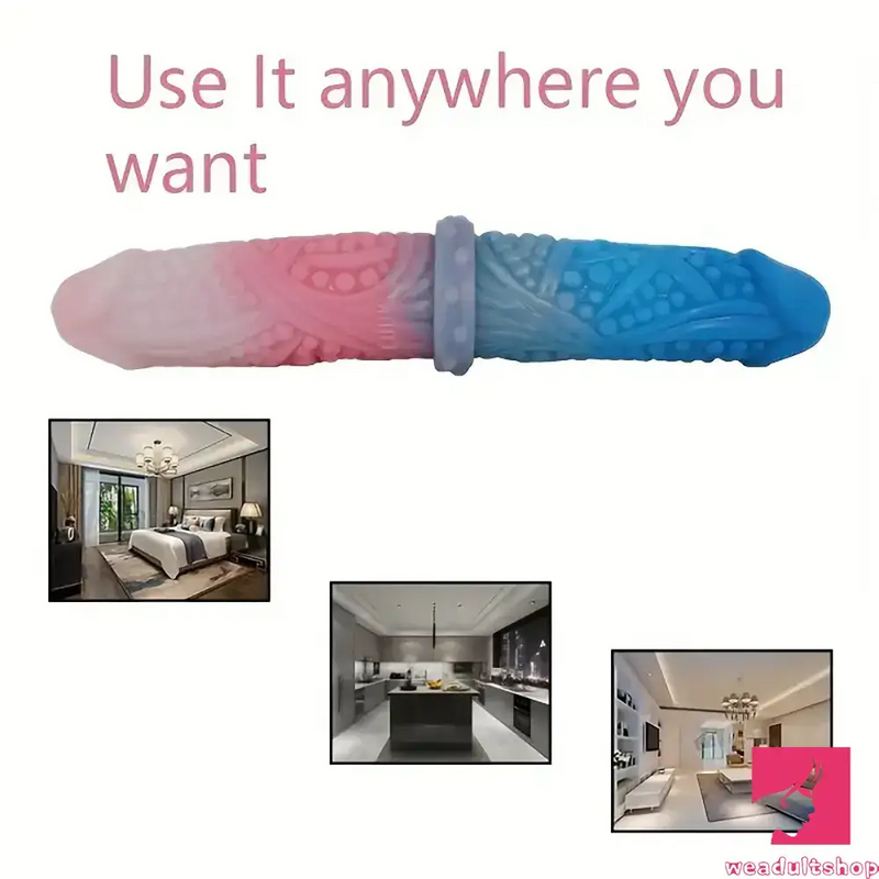 10.62in Tortoise Design Silicone Soft Large Double-headed Odd Dildo