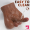 6.81in Silicone Realistic Dildo With Male Sex Torso Dildo For Clit Anus