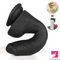 7.28in 8.27in 10.04in Soft Real Ebony Big Looking Silicone Anal Dildo