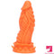 7.87in 10.43in 12.6in Fantasy Silicone Flexible Big No Eggs Dragon Dildo