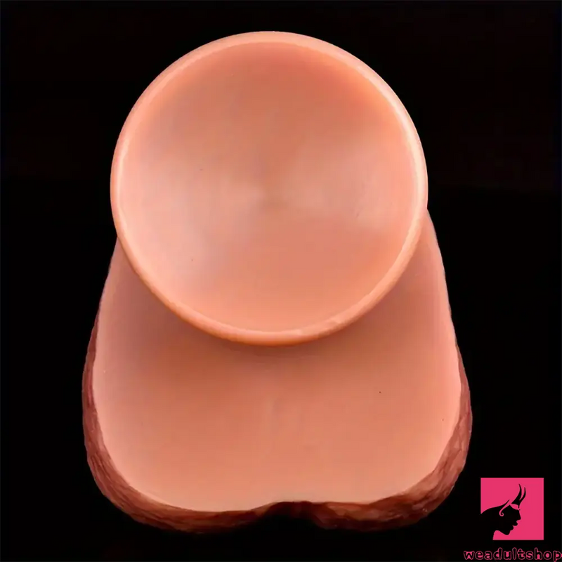7.87in Soft Lifelike Silicone Dildo With Dragon Design For Female Male
