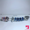 8.27in Clear Jelly Real Glass Crystal Cock Dildo For G-Spot Vaginal Love