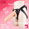 10.01in Silicone Soft Big Strap On Wearable Dildo For Gay Lesbian
