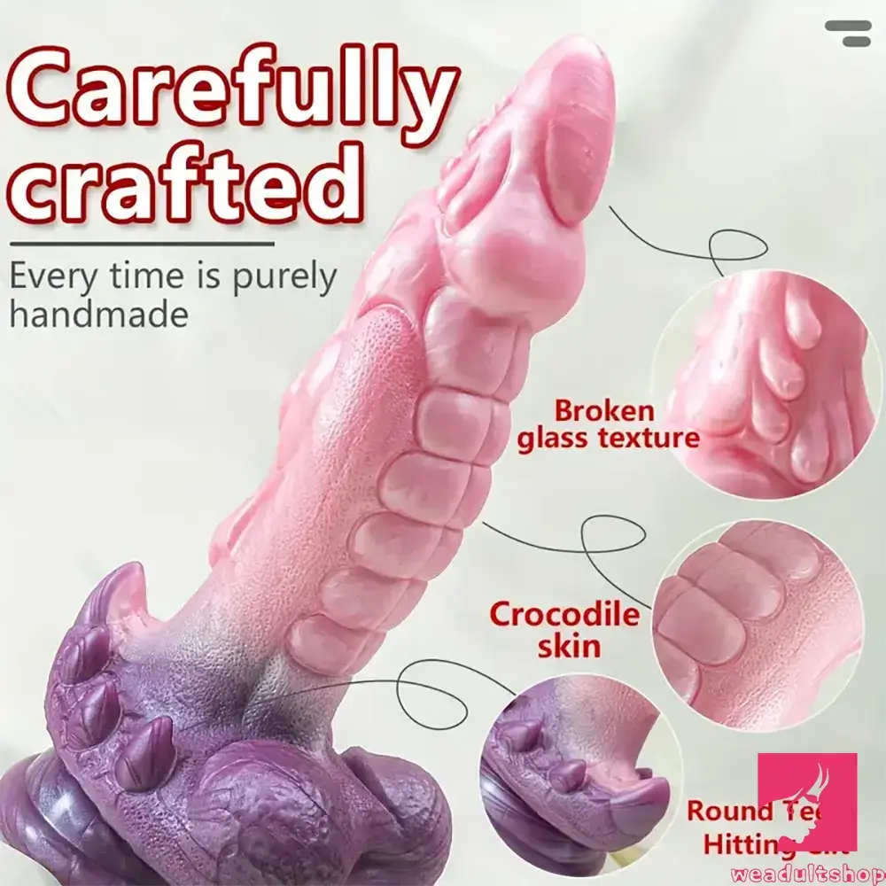 9.05in Fantasy Silicone Large Monster Anal Dildo For Anus Orgasm 9.05in Fantasy Silicone Large Monster Anal Dildo For Anus Orgasm