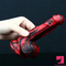 6.1in Silicone Soft Red Black Dildo For G-Spot Anal Stimulation Women Sex