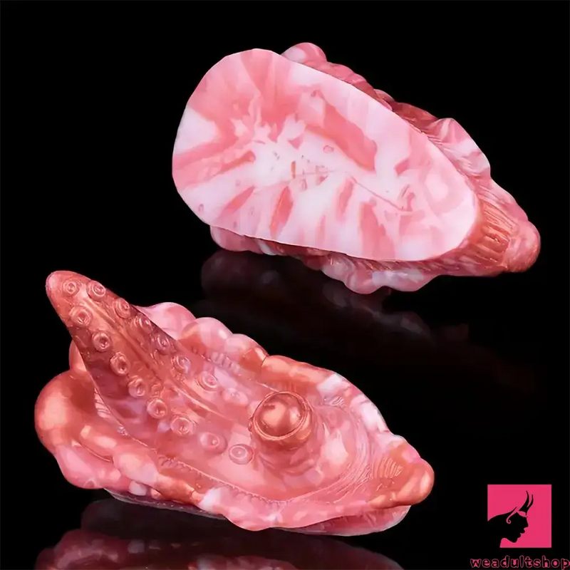 4.33in Small Octopus Tentacle Silicone Soft Dildo Penis Clit Expander