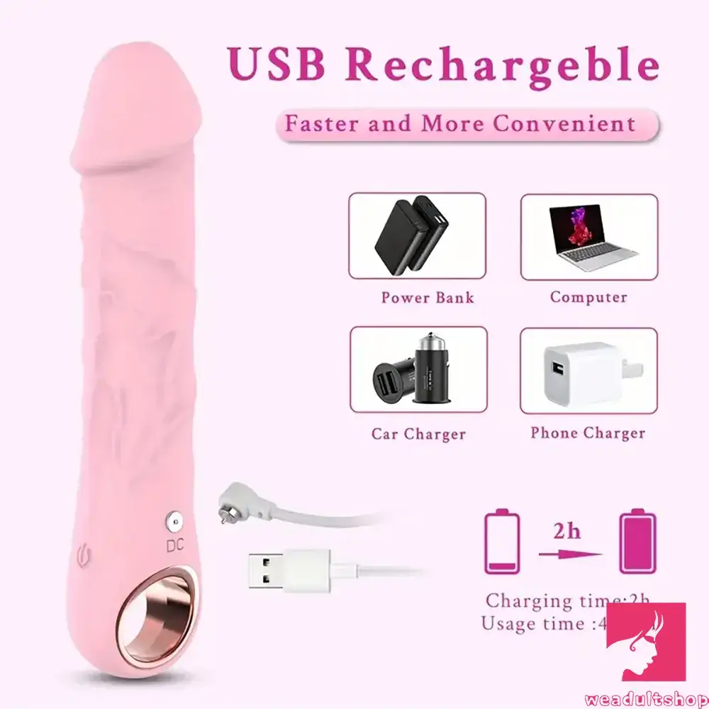7.08in Liquid Silicone Bendable Soft Vibrating Dildo For Couples 7.08in Liquid Silicone Bendable Soft Vibrating Dildo For Couples
