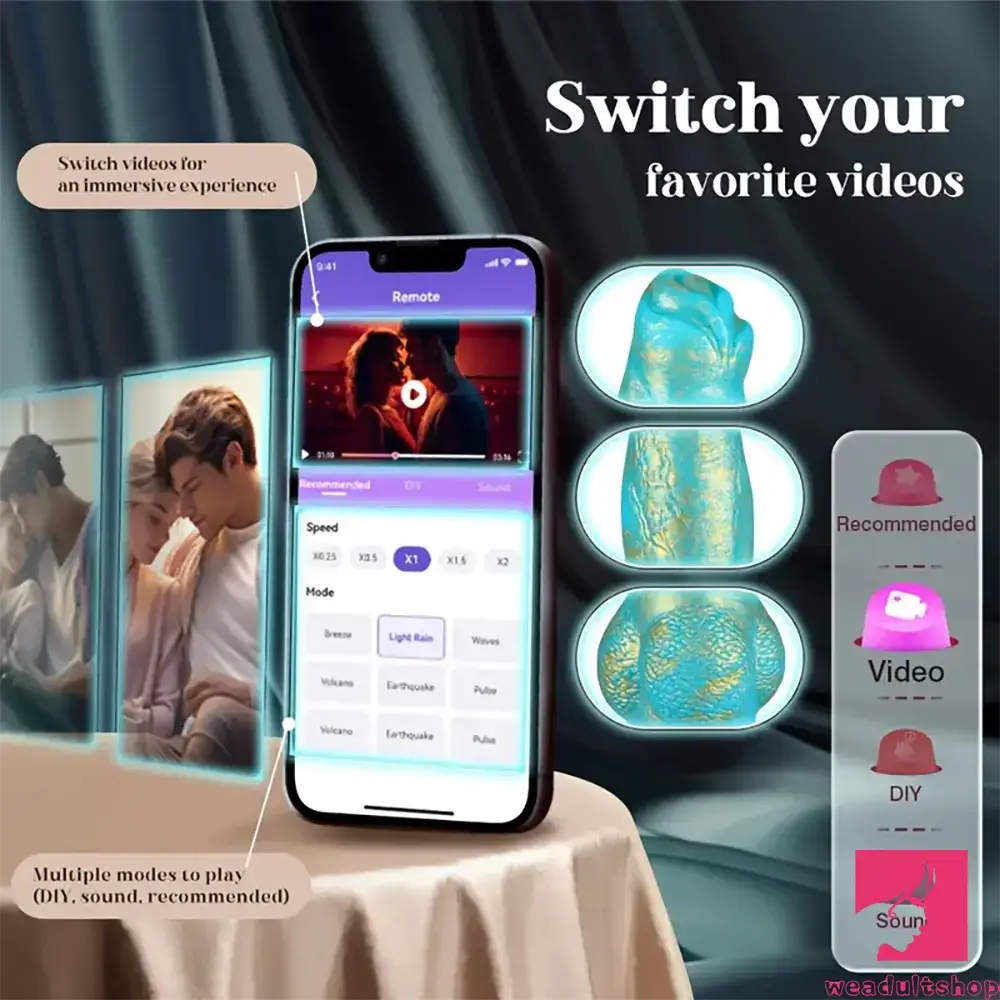 8.7in App Controlled Wearable Vibrating Dog Odd Remote Vibrator Dildo 8.7in App Controlled Wearable Vibrating Dog Odd Remote Vibrator Dildo