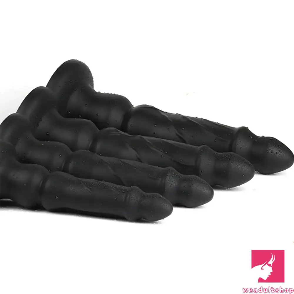 7.09in 8.66in 9.84in 11.81in Silicone Soft Big Dildo For Anal Adult Toy