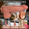 9.45in Ten Modes Thrusting Vibrating Heating Silicone Remote Sex Dildo