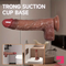 8.66in Silicone 4in1 Heating Thrusting Vibrating Rotation Female Dildo