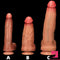 10.03in 9.25in 13in Soft Silicone Big Lifelike Dual Density Real Dildo