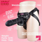 10.01in Silicone Soft Big Strap On Wearable Dildo For Gay Lesbian