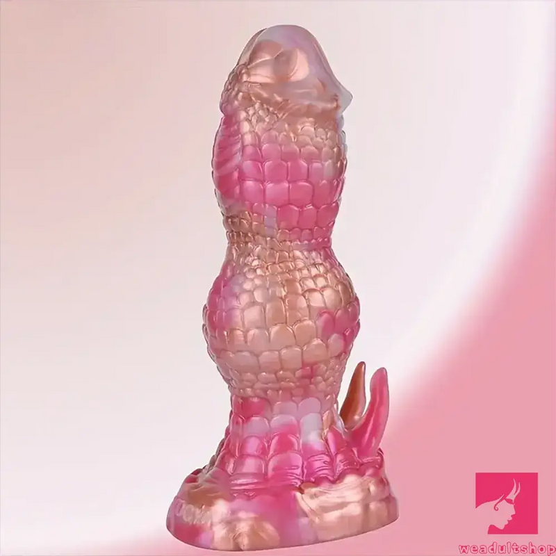 7.08in Fantasy Monster Dragon Silicone Soft Dildo For Couples Women