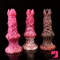 7.99in Silicone Soft Big Knot Alien Ovipositor Dildo For Female Lay Eggs