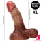 6.9in 7.67in 8.66in 9.44in Silicone Soft Flesh Skin Feeling Dildo