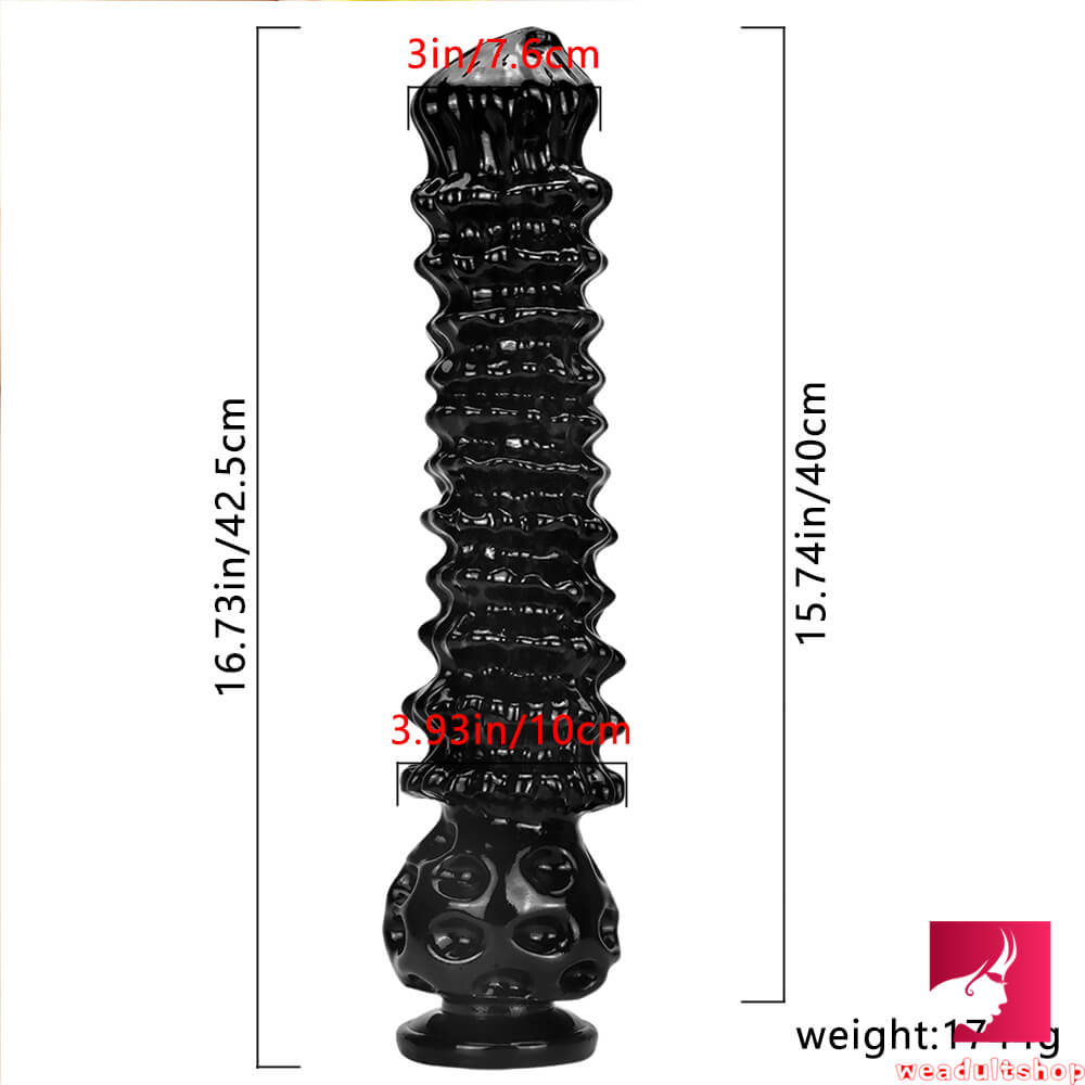 16.73in Fantasy Odd Big Thick Butt Plug Dildo For Anal Vagina Sex 16.73in Fantasy Odd Big Thick Butt Plug Dildo For Anal Vagina Sex