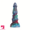 8.46in Forest Iron Spike Odd Monster Anal Dildo With Blue Night Light