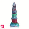 8.46in Forest Iron Spike Odd Monster Anal Dildo With Blue Night Light