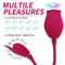 Rose Sucking Multi-frequency Vibration Teasing Massager Adult Toy