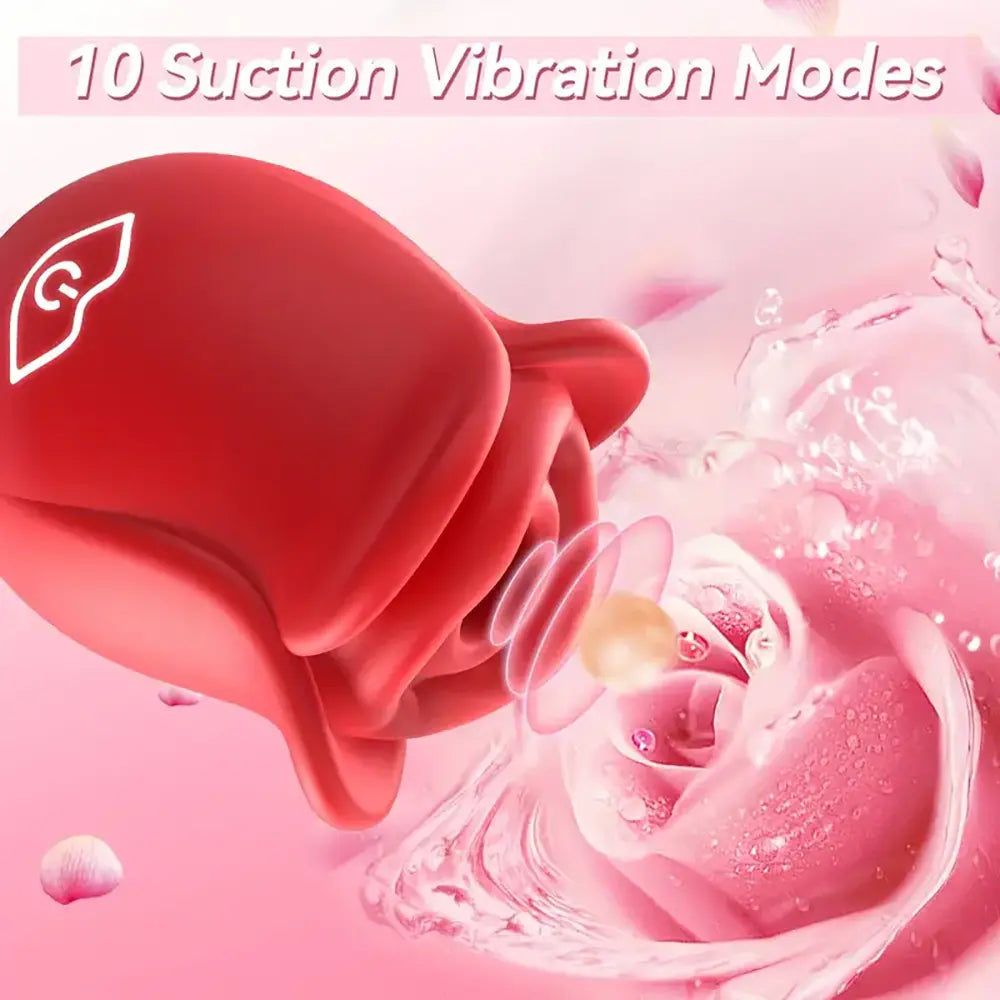 7 Sucking Modes App Controlled Rose Vibrator Female Adult Toy