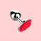 Metal Rose Anal Plug Sex Toy For Men Women Sex Orgasm Love